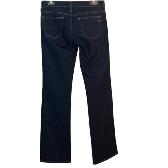 - Vintage AG The Club Dark Blue Well-fitted Bootcut Jeans - Picture 3 of 8
